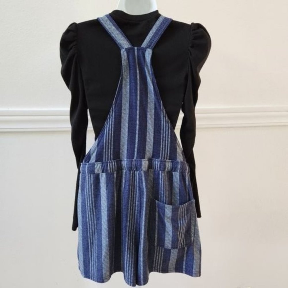 No Boundaries Juniors Shortalls Semi-fitted Dark Navy Str - Picture 15 of 15